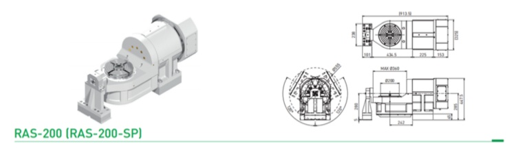 上銀200五軸轉(zhuǎn)臺 上銀200五軸轉(zhuǎn)臺
